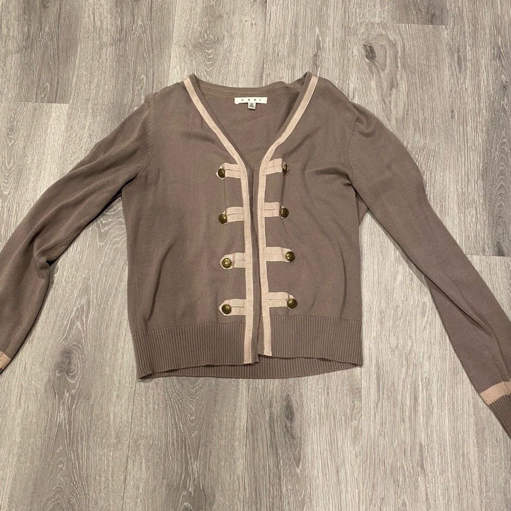 Cabi cardigan, size m. Euc
